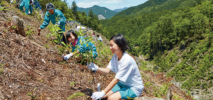 三重県 松阪市植樹